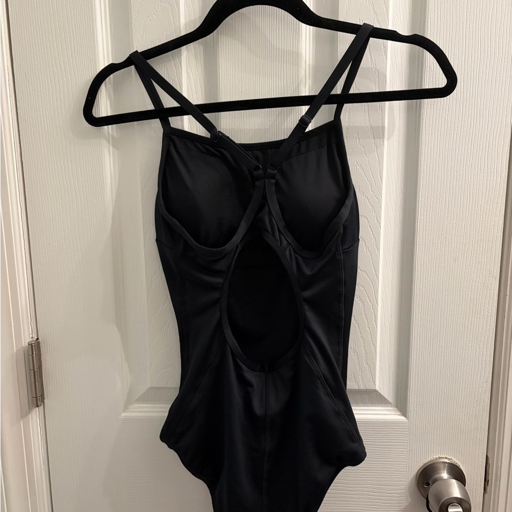 Baleaf Women's Sleek Black One-Piece Swimsuit - Picture 6 of 11